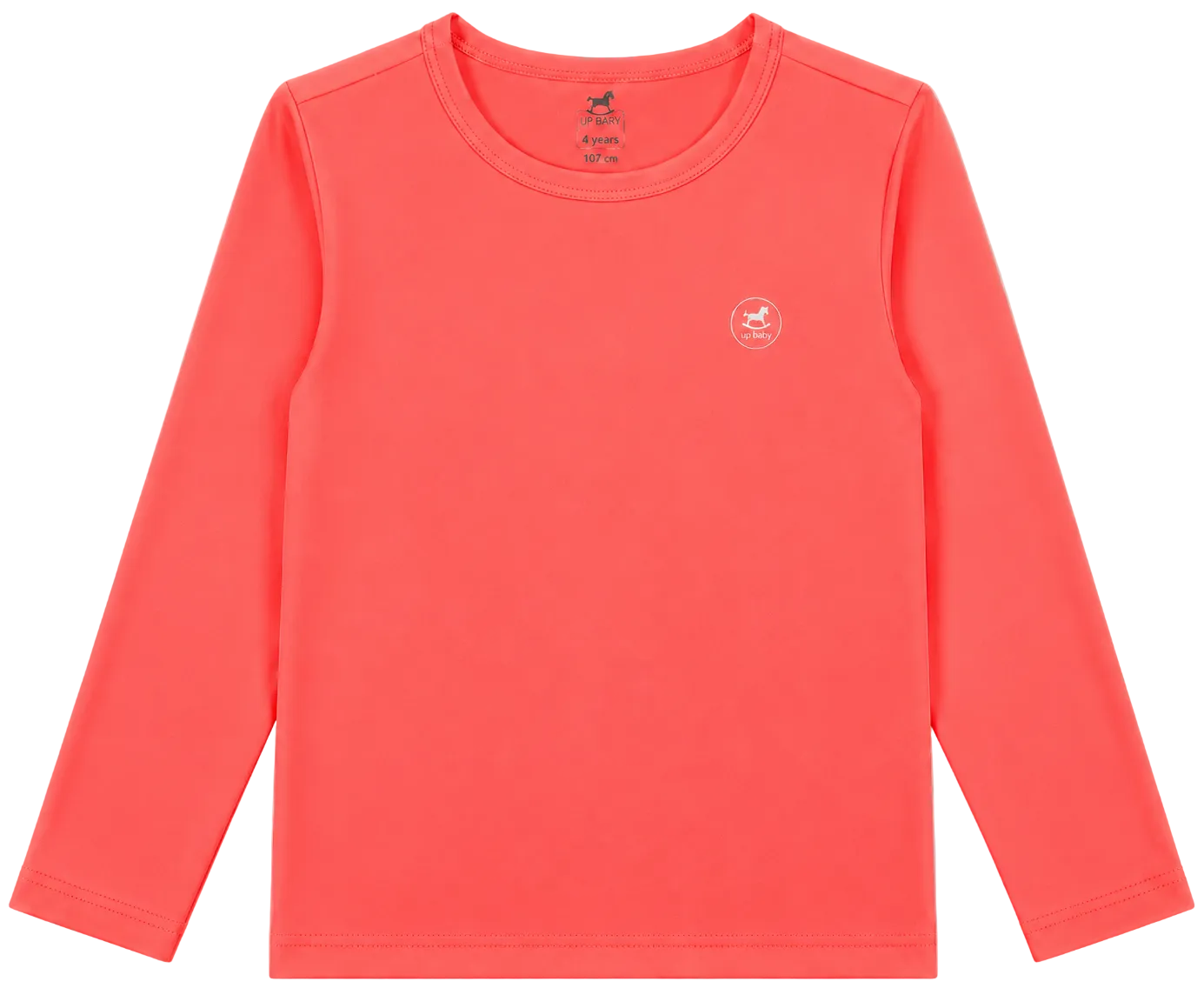 Orange Sunny Shores Rashguard