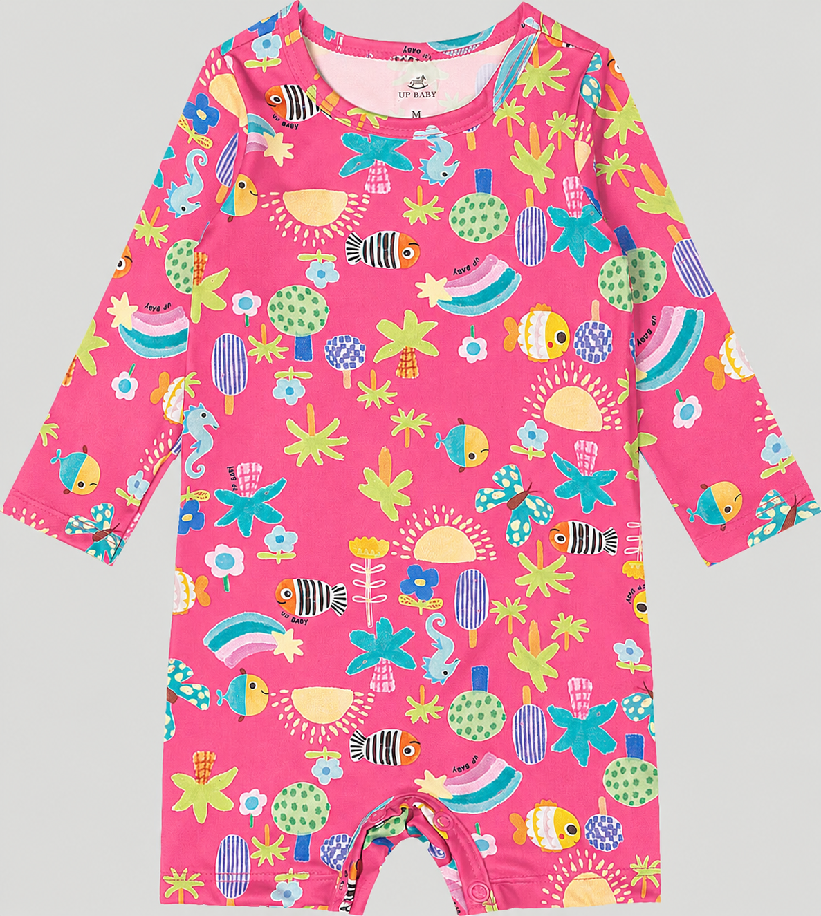 Tropical Paradise Swim Romper