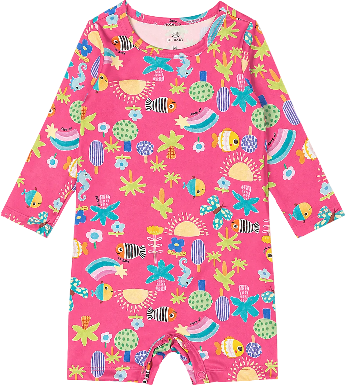 Tropical Paradise Swim Romper
