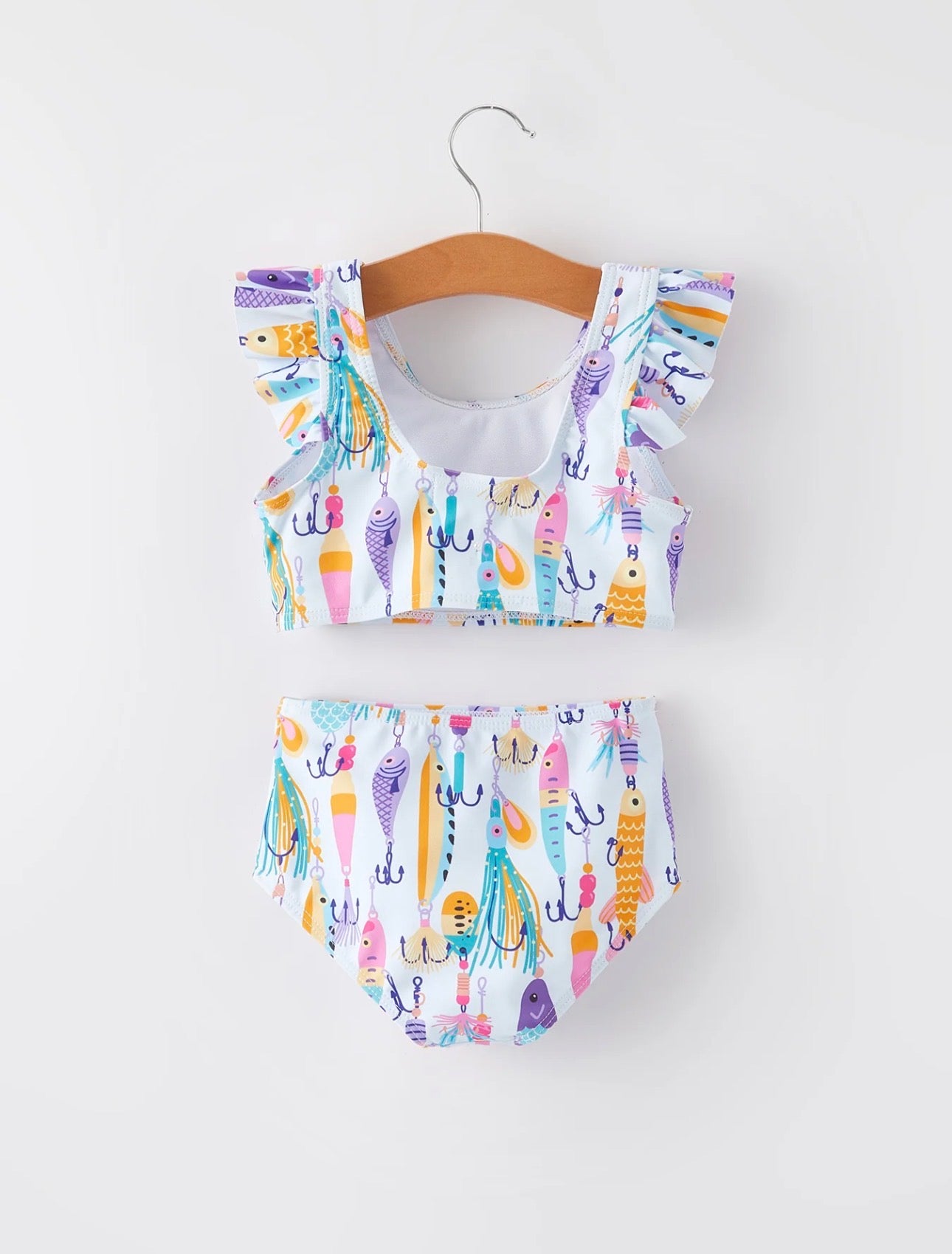 Fish Print Swimsuit