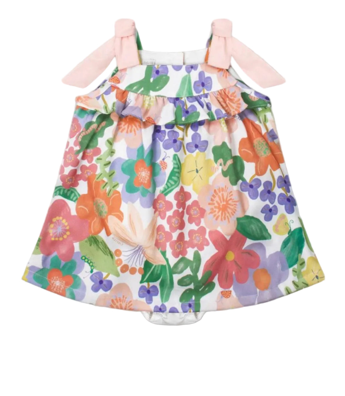 Floral Bodysuit Dress