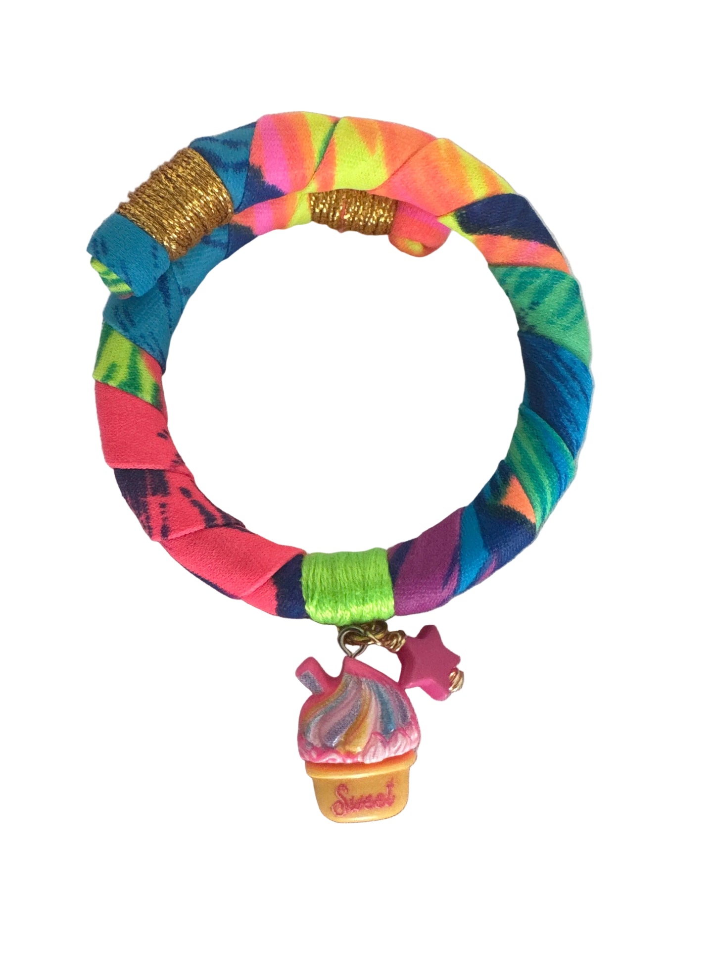 Yellow Tropical Ice Cream Bracelet