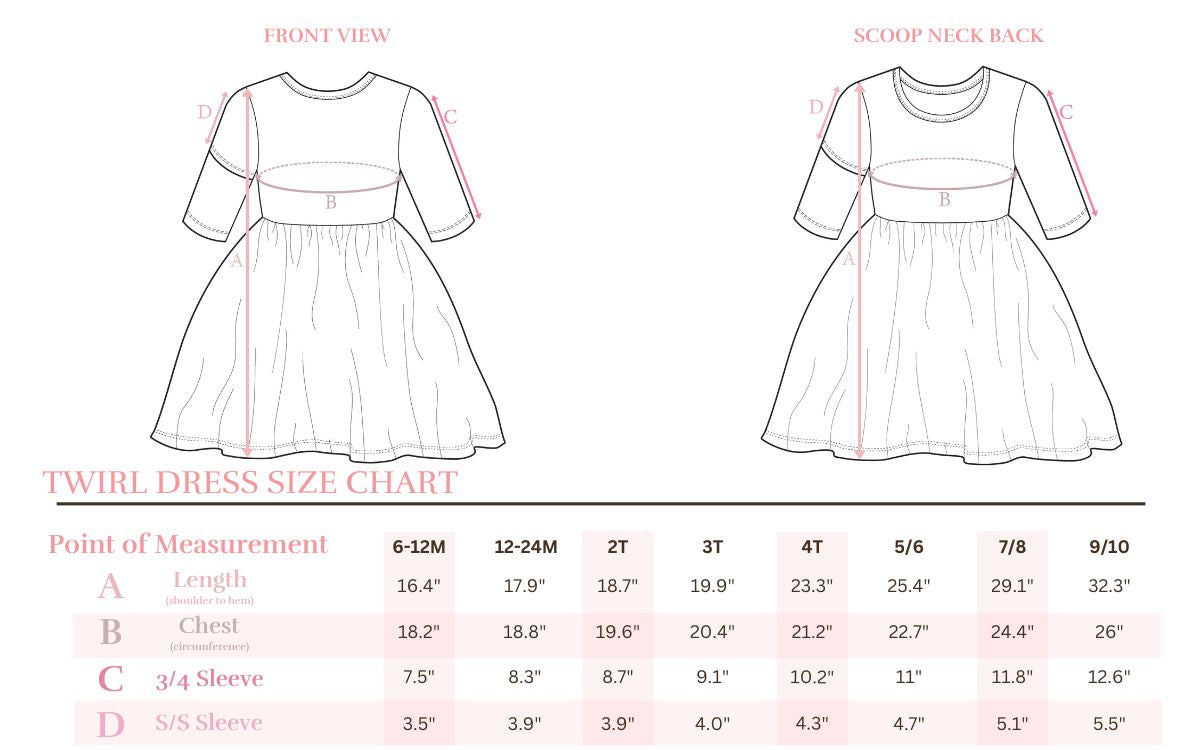 Pink Plaid Twirl Dress