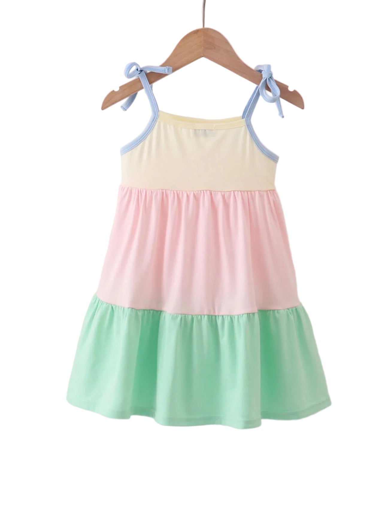 Pastel Tiered Dress