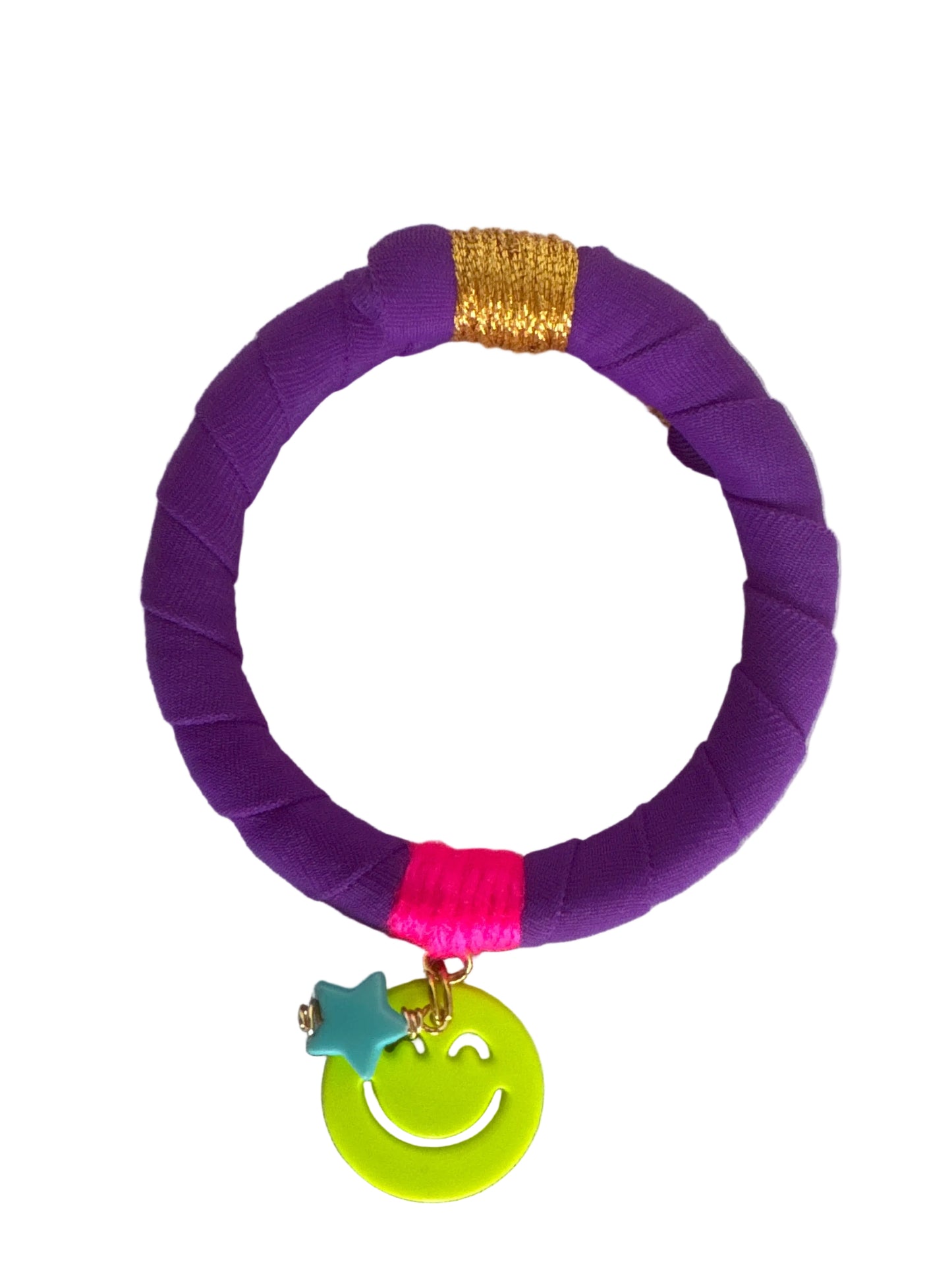 Neon Happy Vibes Bracelet