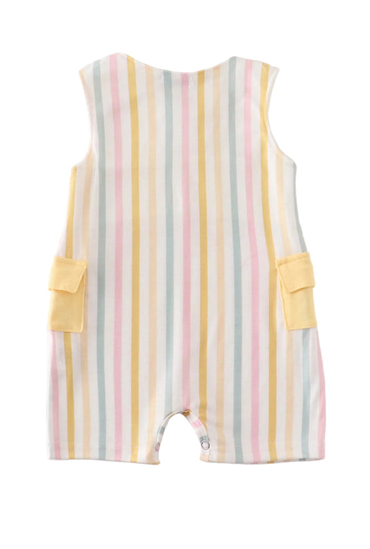 Rainbow Stripe Pocket JonJon