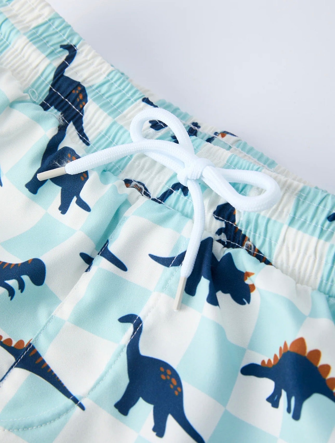Navy Dino Swim Set