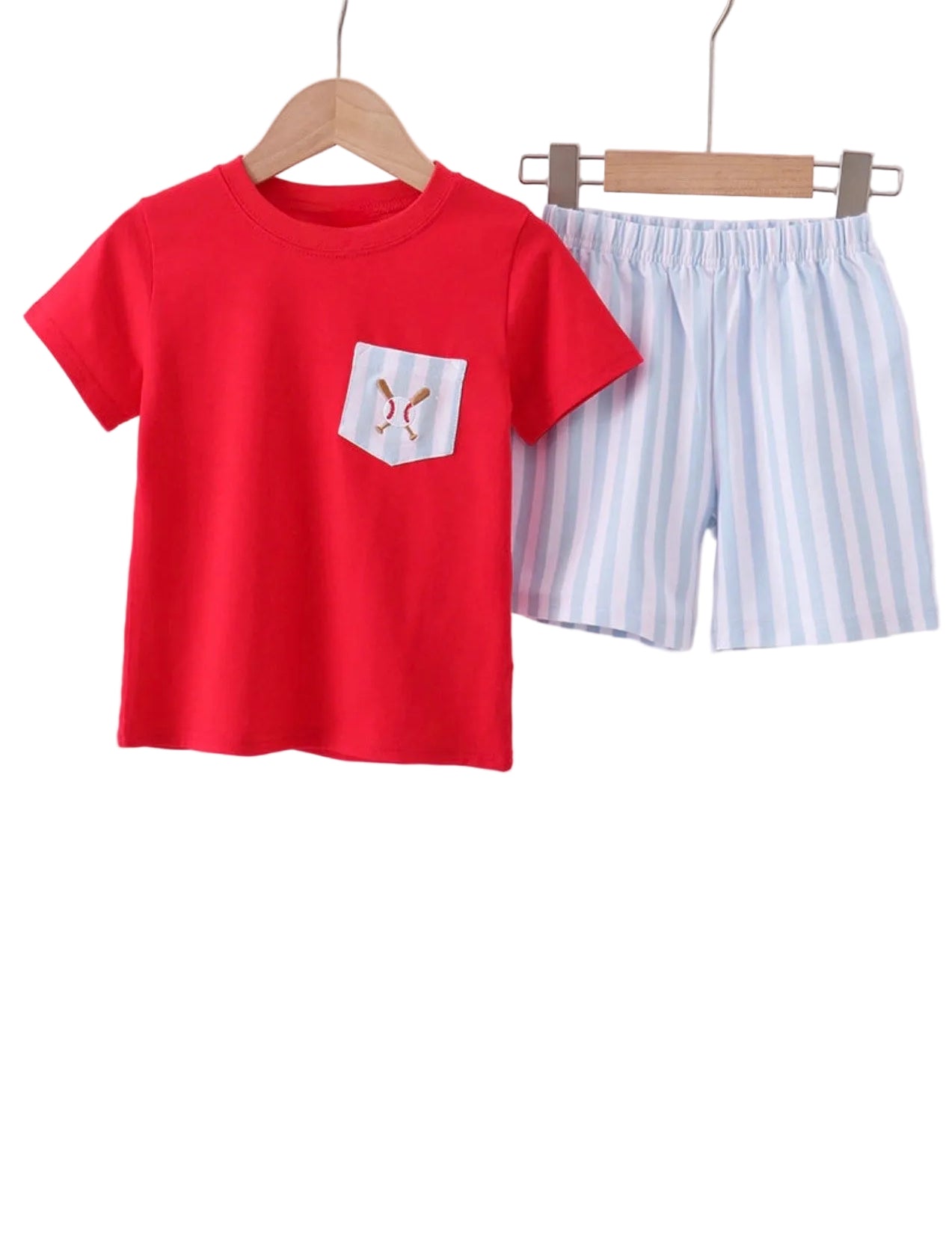 Baseball Shorts Set