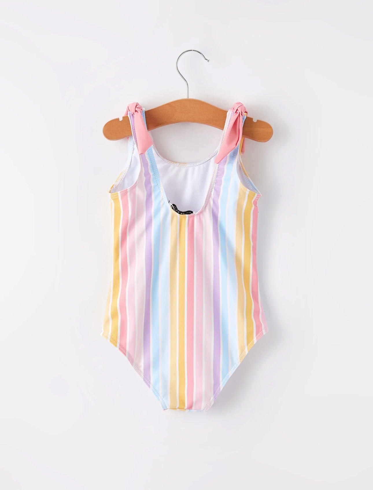 Colorful Stripe Swimsuit