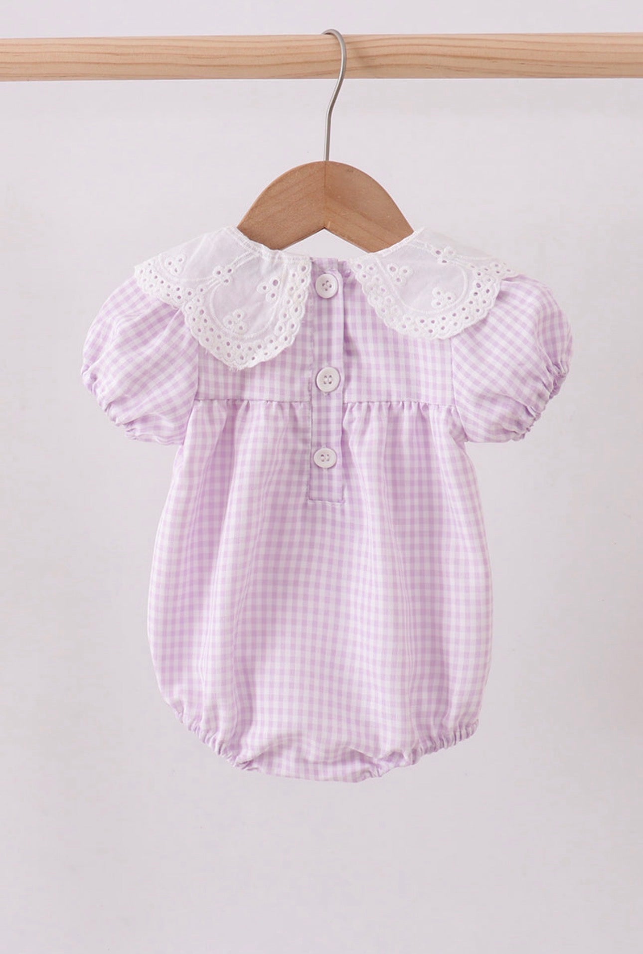 Gingham Lace Bubble