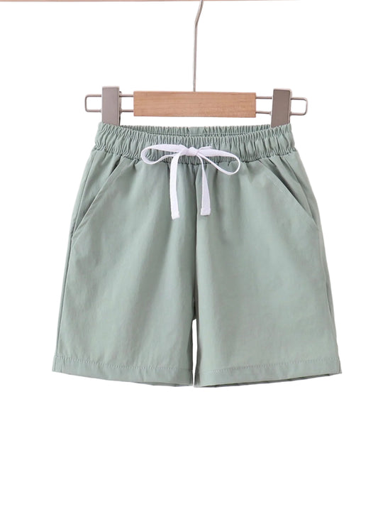 Sage Pockets Shorts (Light Green)