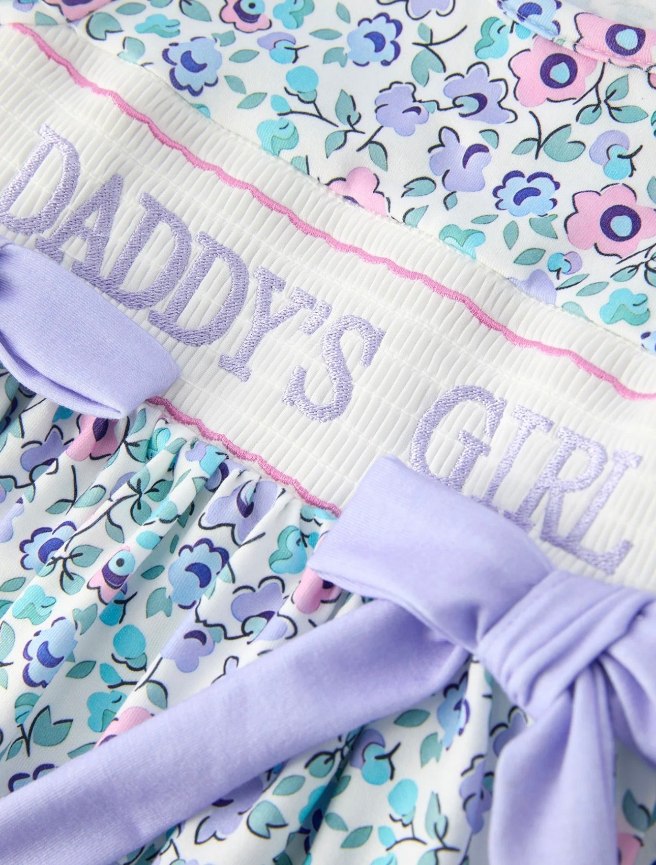 Daddy’s Girl Smocked Dress