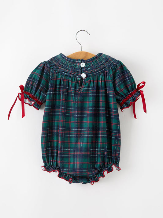 Holiday Bubble Romper (Girl)