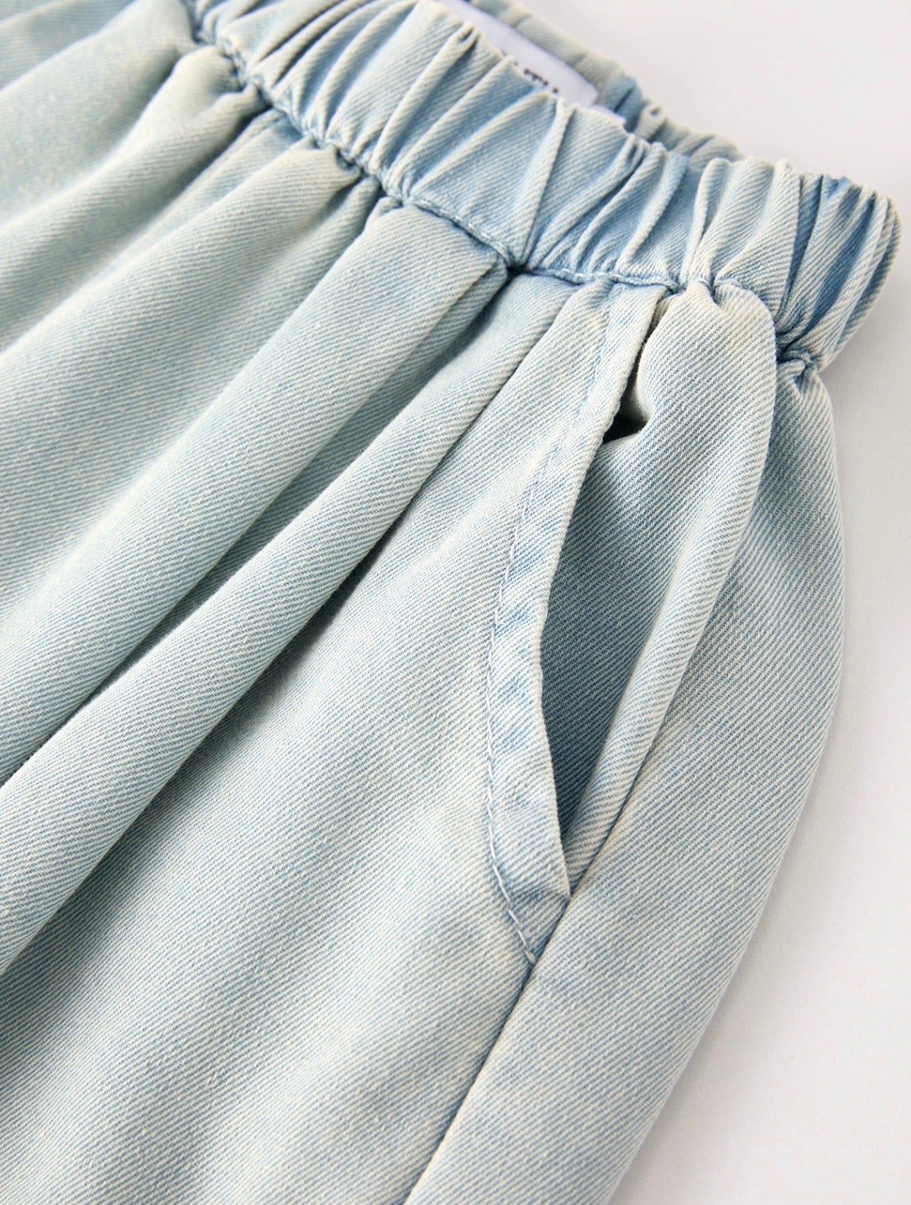 Light Denim Lace Set