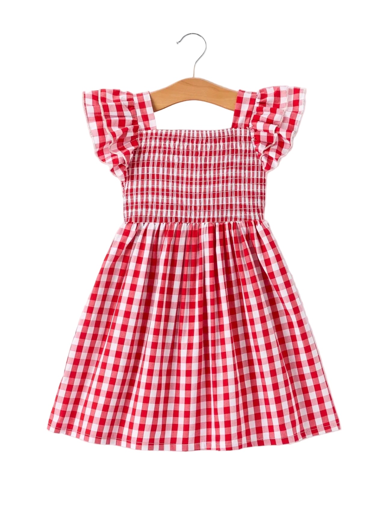 Smocked Ruffle Dress