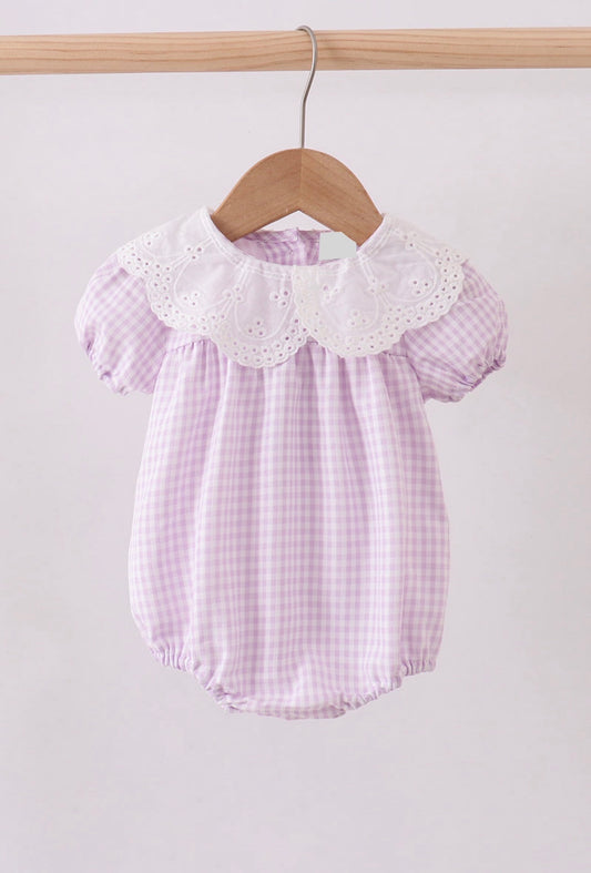 Gingham Lace Bubble