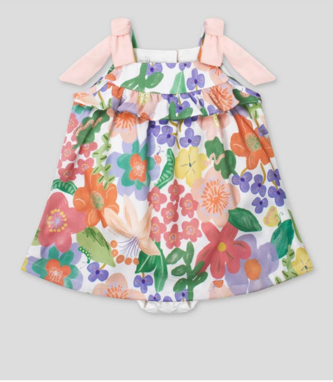 Floral Bodysuit Dress