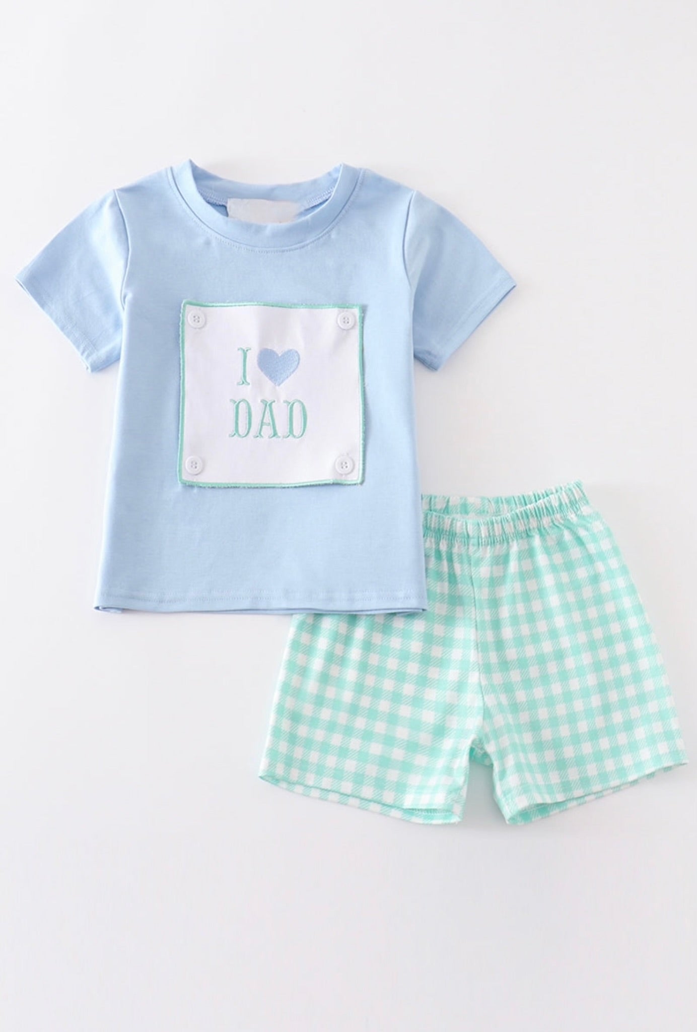 I Love Dad Embroidery Set