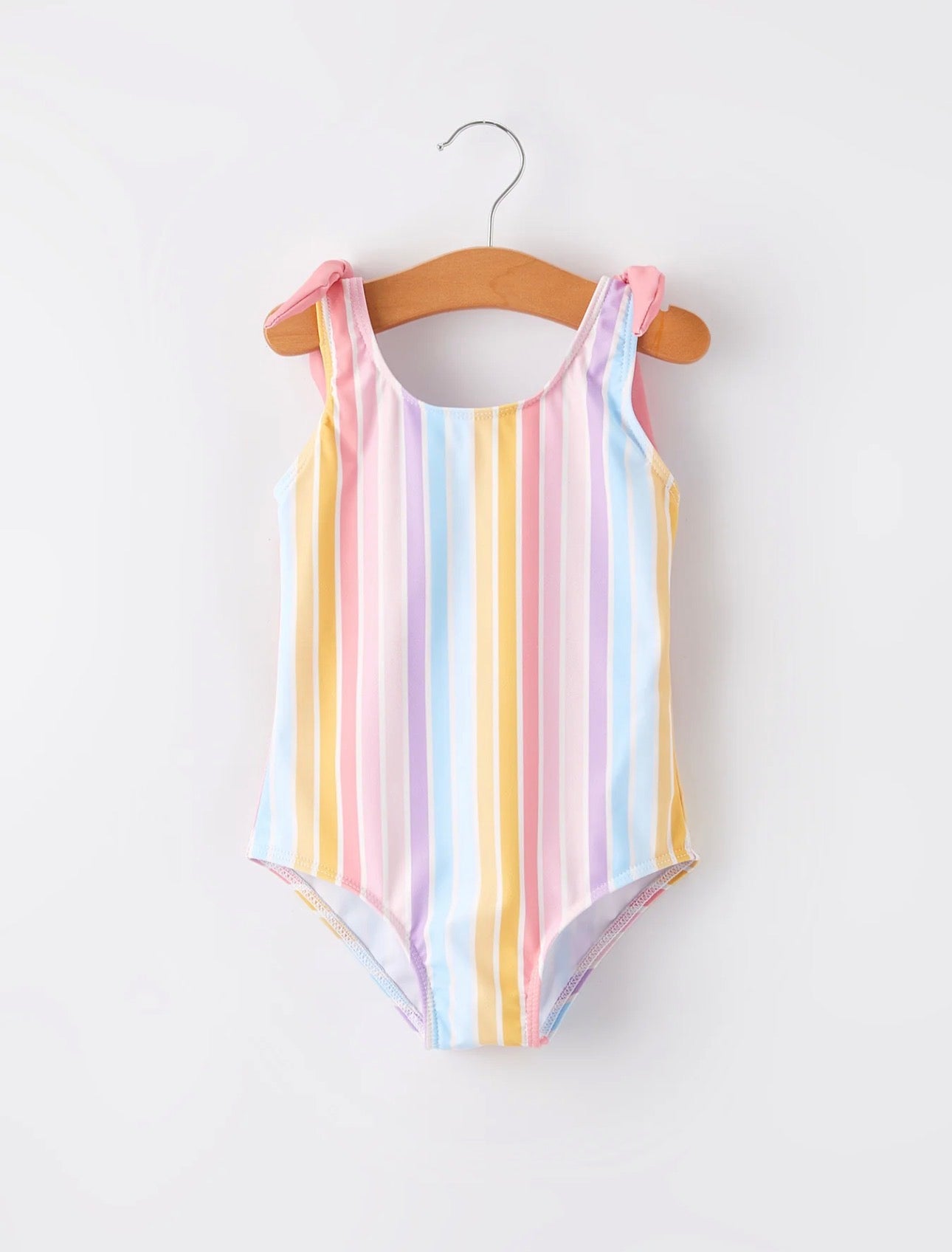 Colorful Stripe Swimsuit