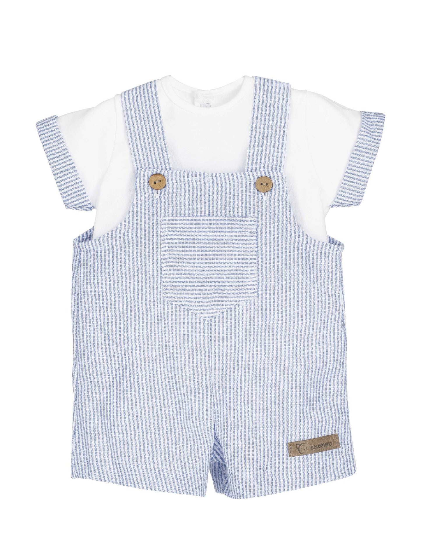 Classic Stripes Overall Set