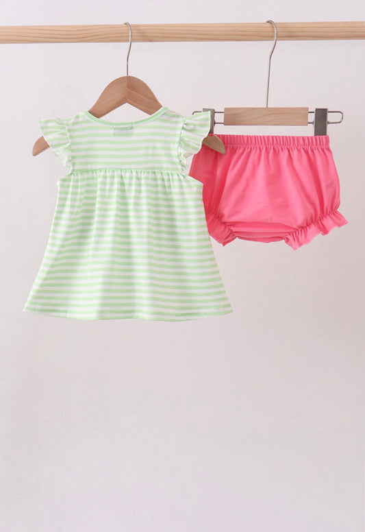 Watermelon Stripe Bloomer