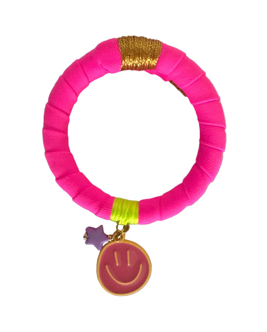 Pink Happy Vibes Bracelet