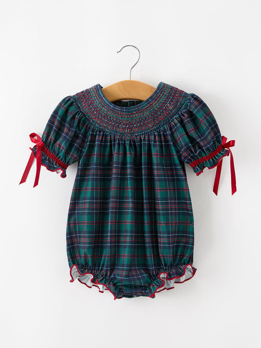 Holiday Bubble Romper (Girl)