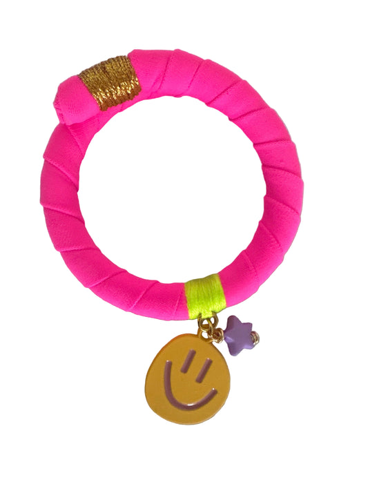 Golden Pink Vibes Bracelet