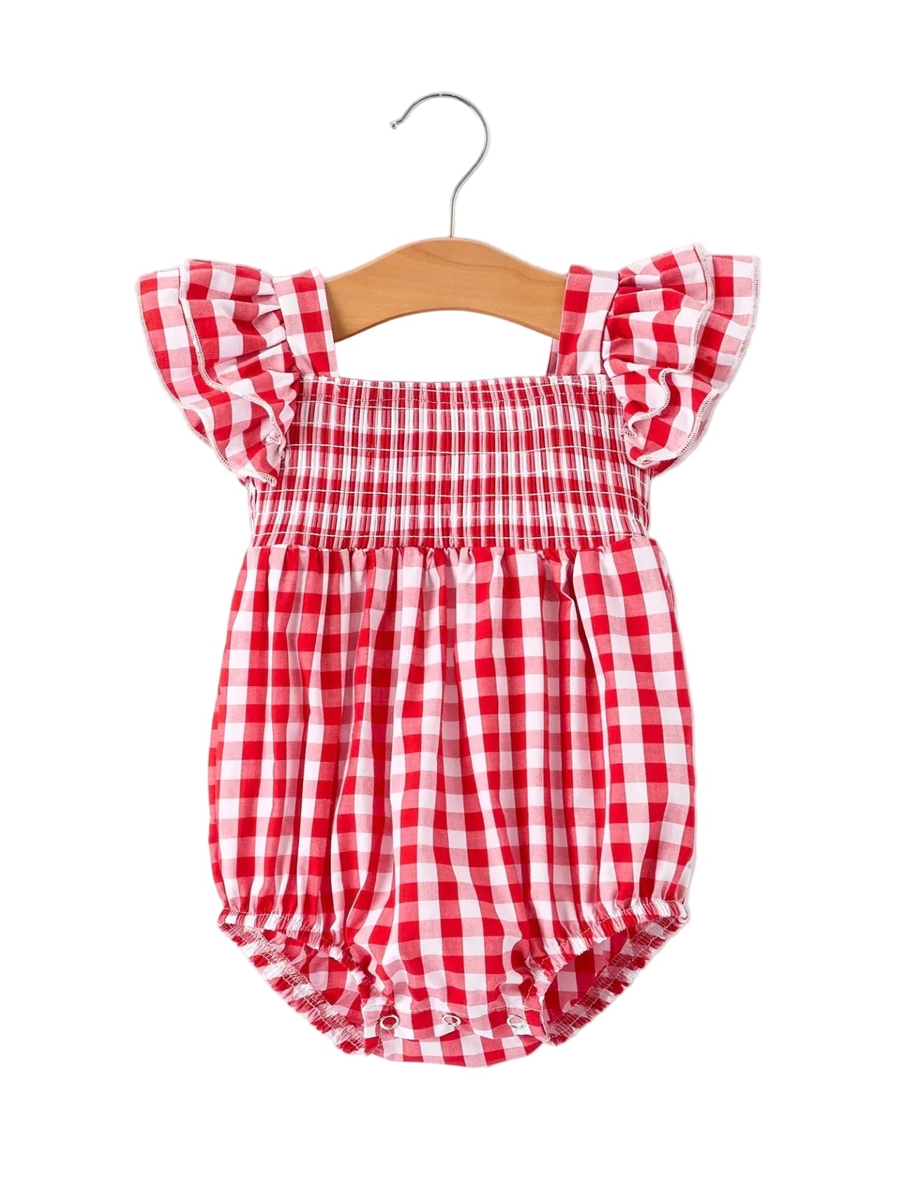 Smocked Ruffle Romper