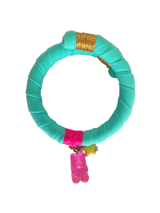 Neon Pink Bear Bracelet
