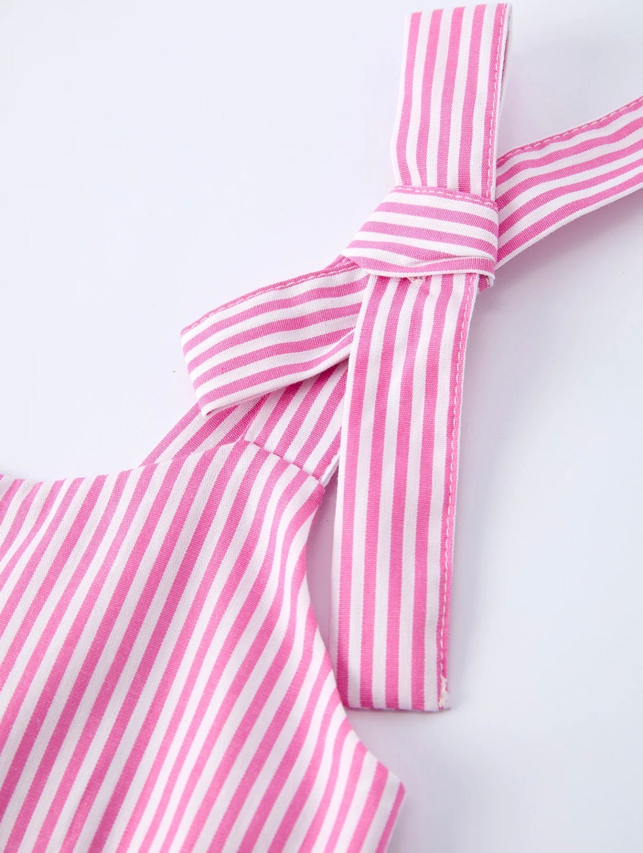Pink Summer Ruffle Dress