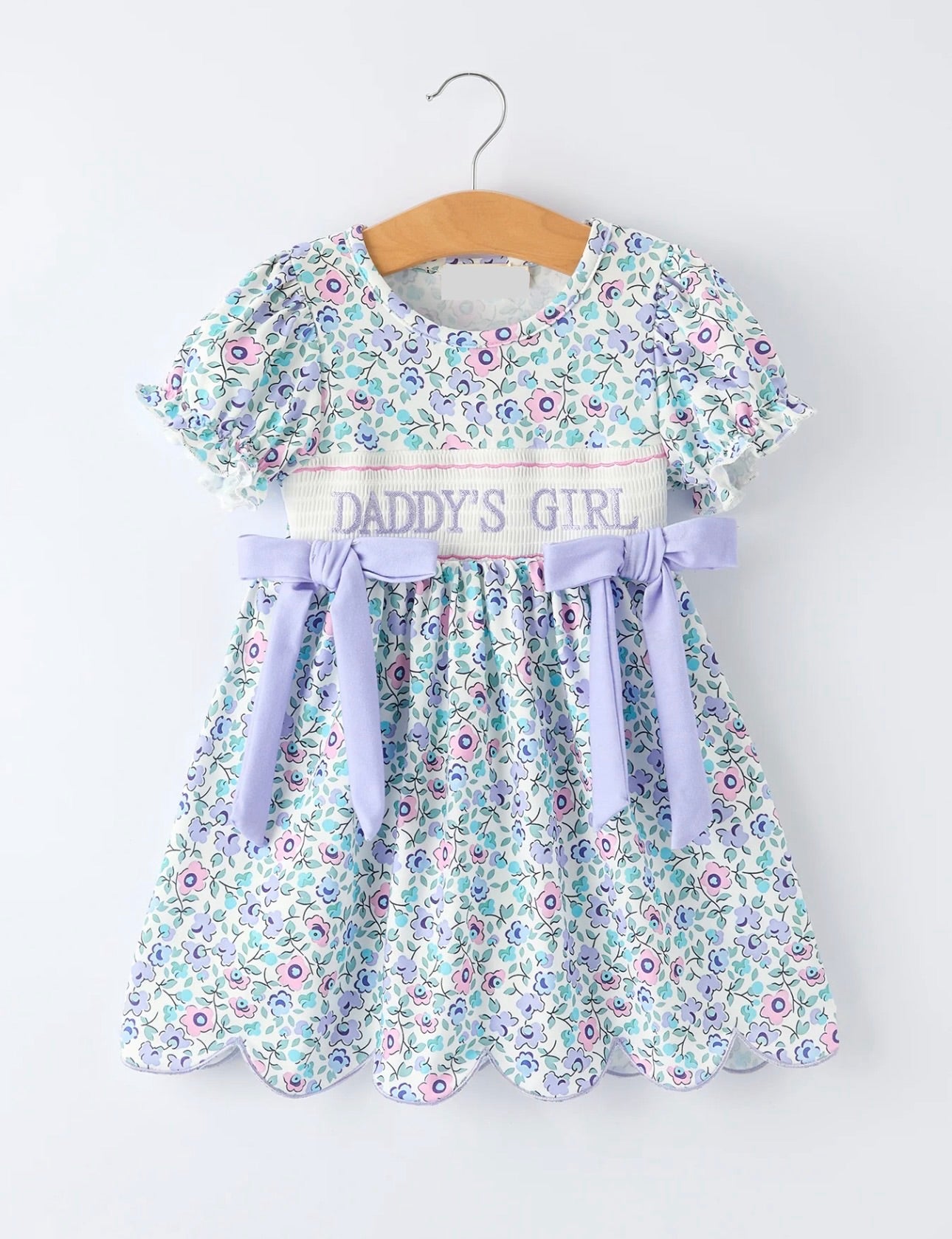 Daddy’s Girl Smocked Dress