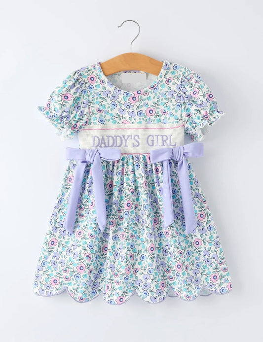 Daddy’s Girl Smocked Dress