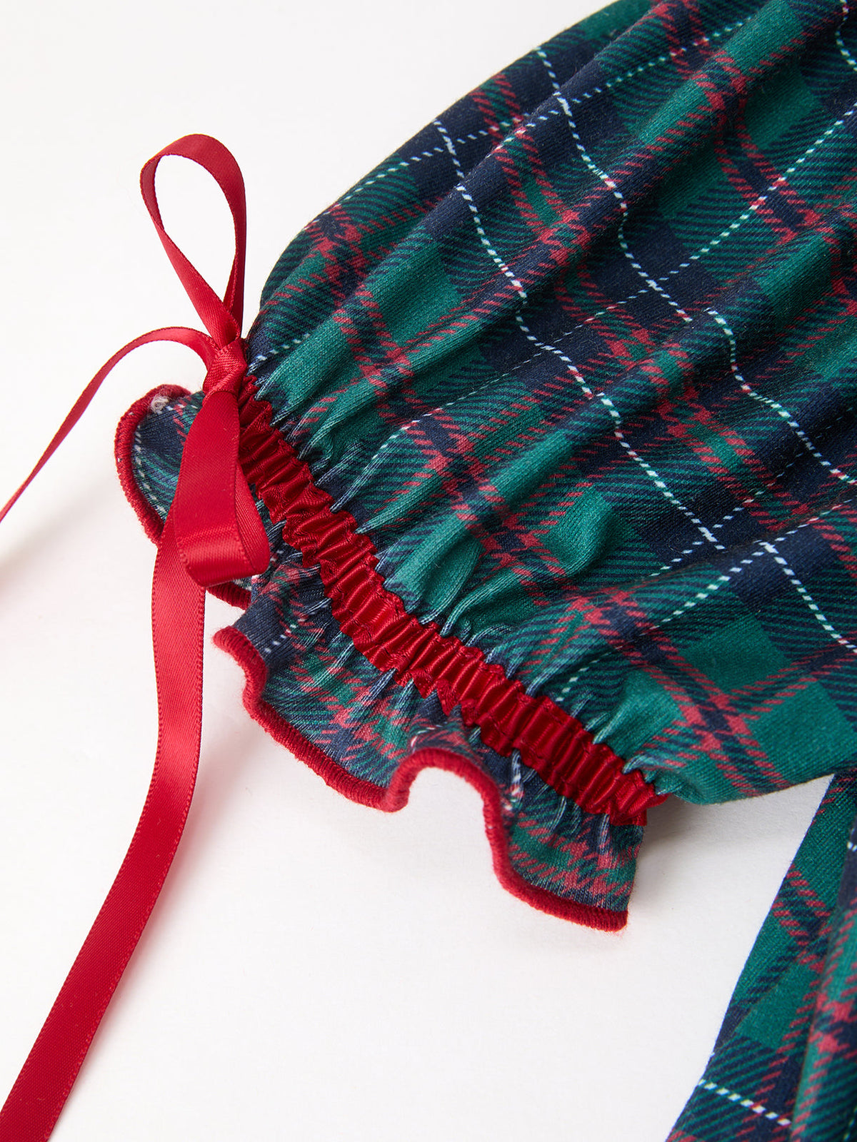 Holiday Plaid Smocked Dress