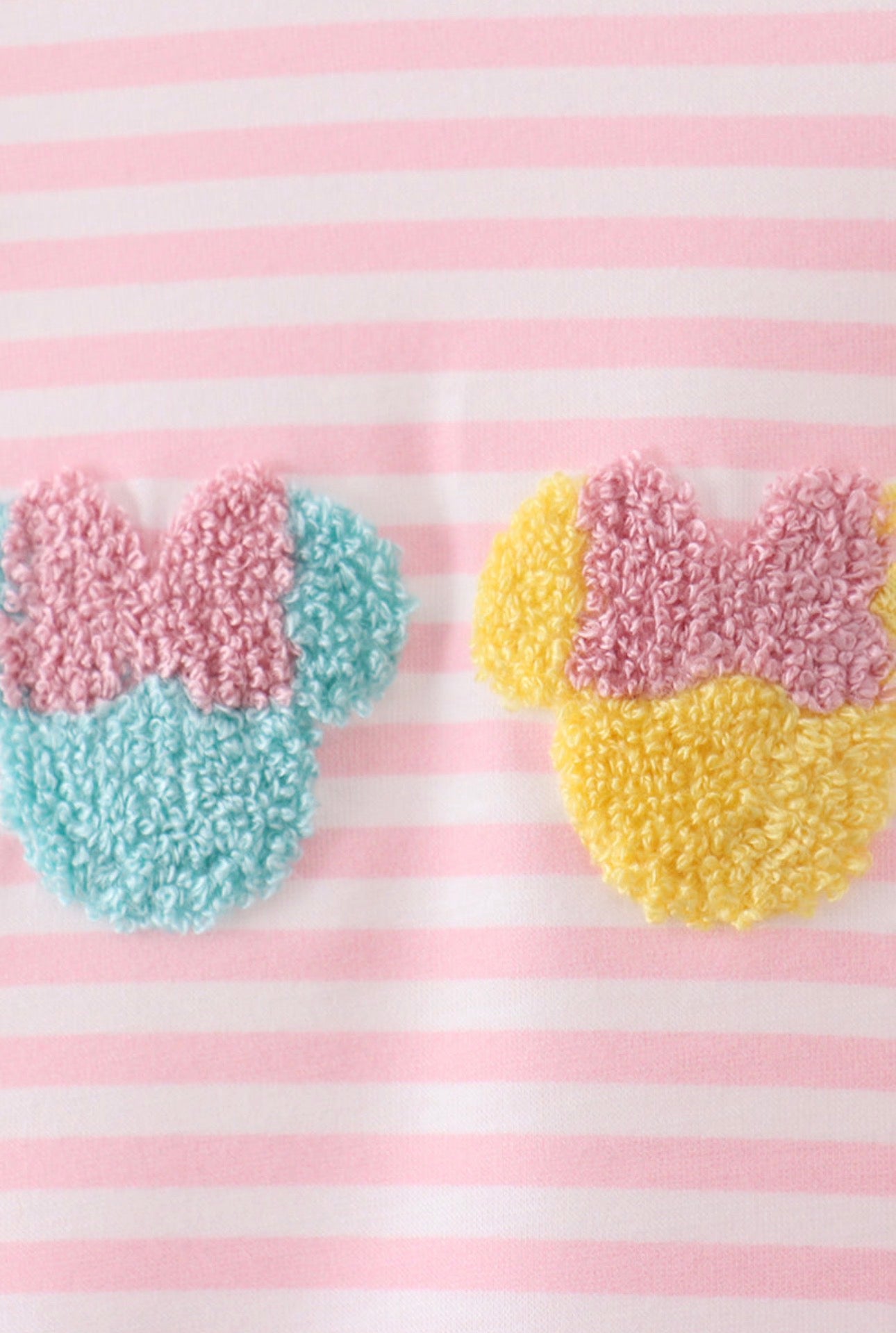 Pink Stripe Mouse Bubble