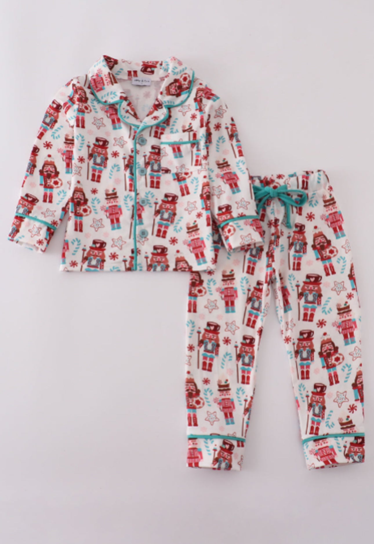 Christmas Nutcracker Print Pajamas