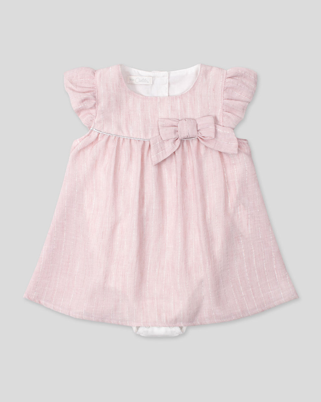 Pink Bow Bodysuit Dress
